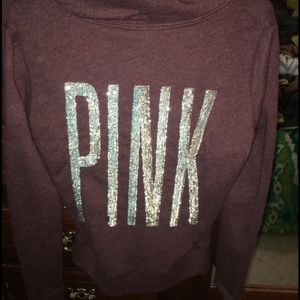 ❤️SOLD❤️ Victoria’s Secret PINK Zip Up Hoodie